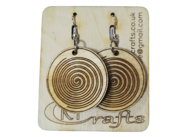 Spiral - Earring Pair